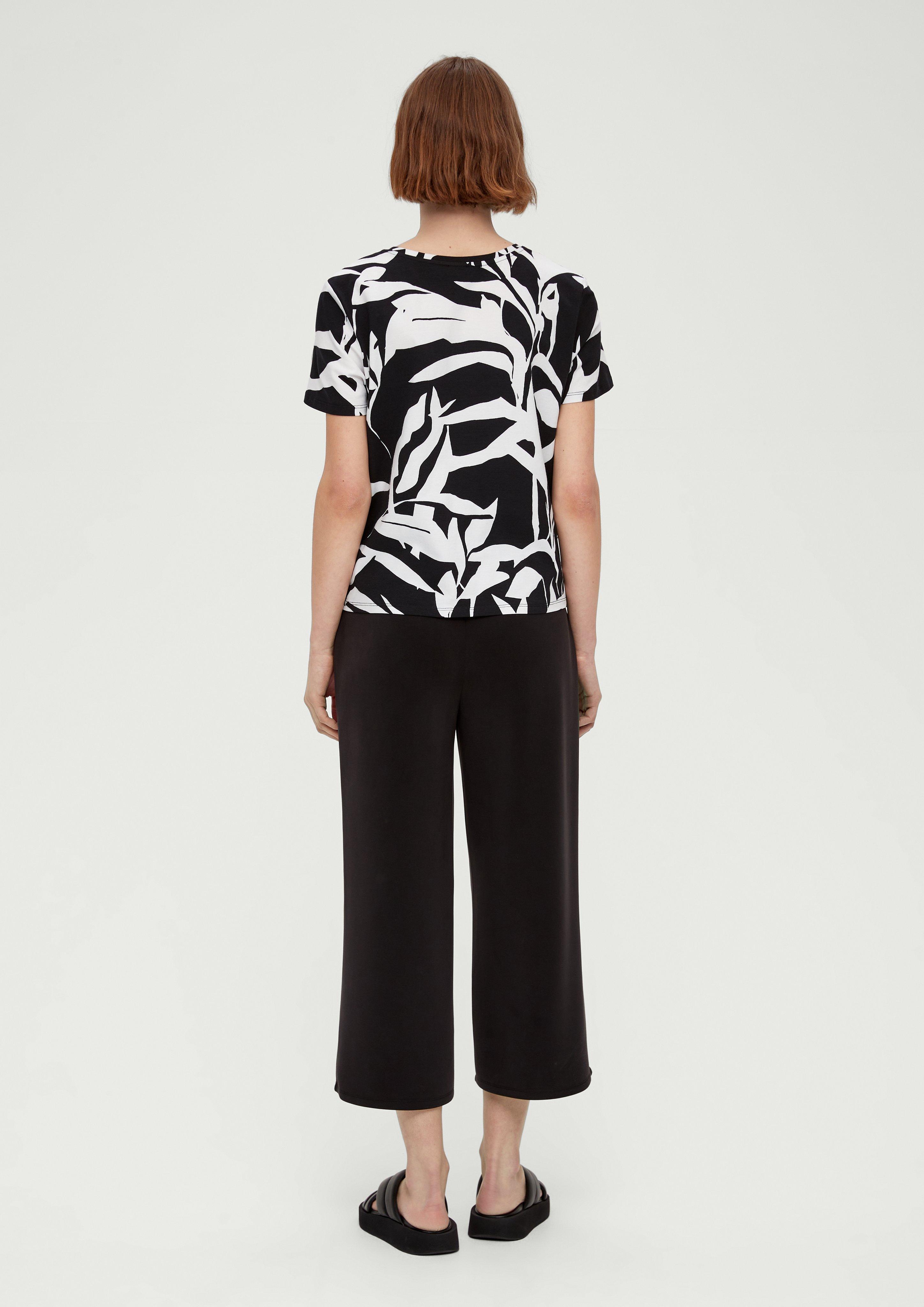 T-Shirt aus Baumwollstretch  2131944-99A3