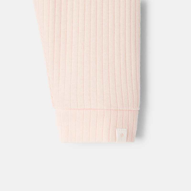 Legging en coton rose naissance Absorba