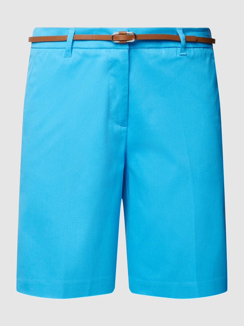 Shorts mit Eingrifftaschen Modell 'By Days' in royalblau