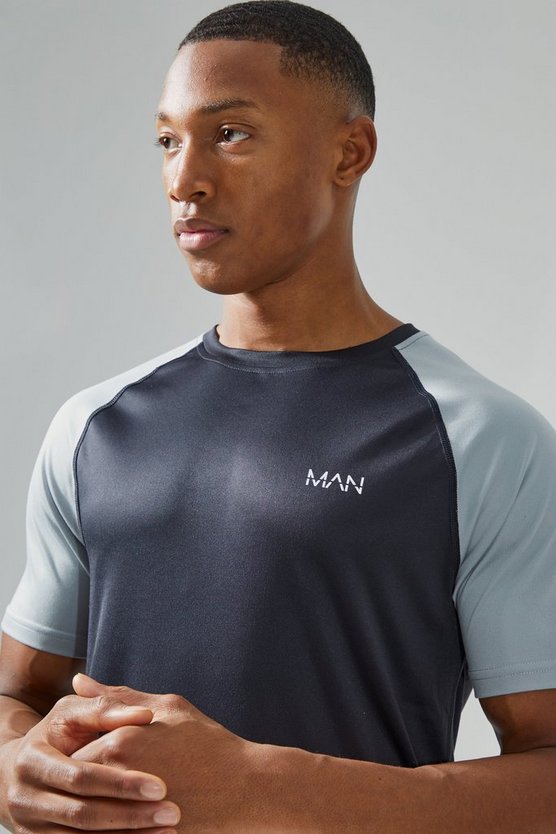 Man Active Gym Raglan T-Shirt