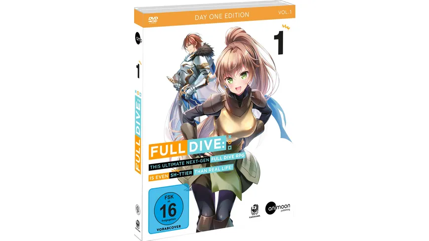 Full Dive: This Ultimate Next-Gen Full Dive RPG Is Even Shittier than Real Life! Vol. 1 - Day One Edition-mit exklusivem Extra