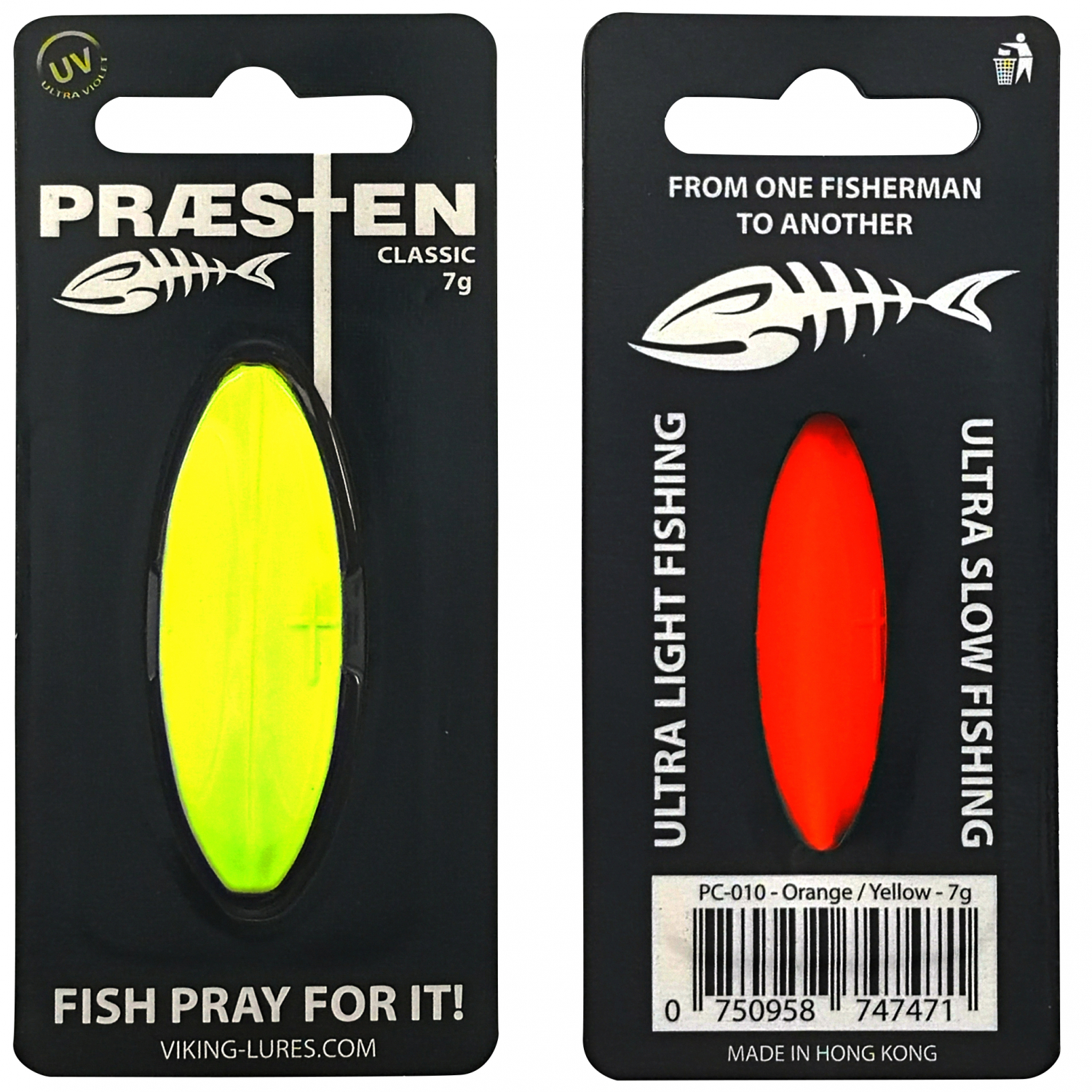 OGP Inlineköder Præsten Classic (Orange/Yellow)