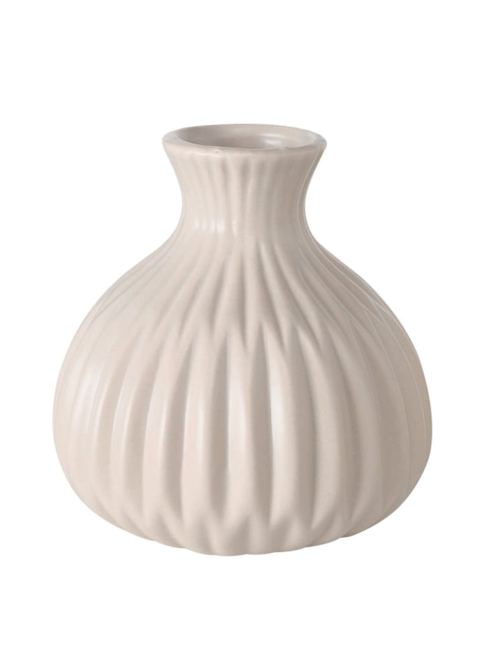 Boltze Vase in beige günstig kaufen