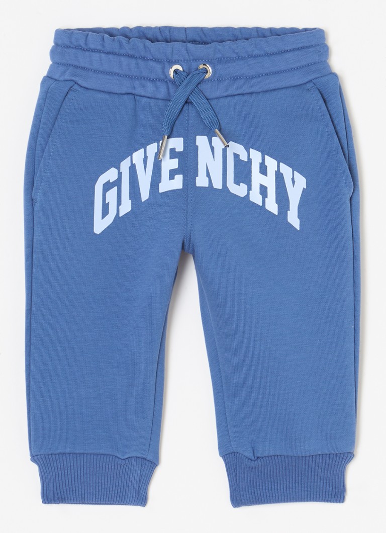 Givenchy zúžené joggingové kalhoty s potiskem loga