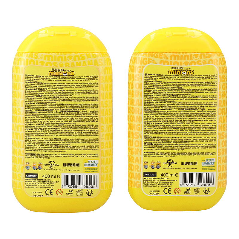 Shampoo & shower gel 400 l Minions