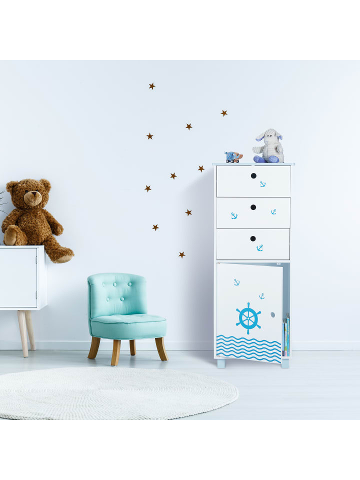 relaxdays Kinder-Kommode 
