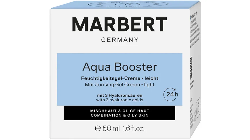 MARBERT Gel Creme Feuchtigkeit Aqua Booster 50 ml