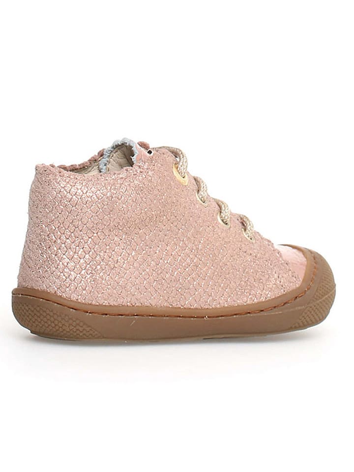 Naturino Leder-Sneakers in Rosa günstig kaufen
