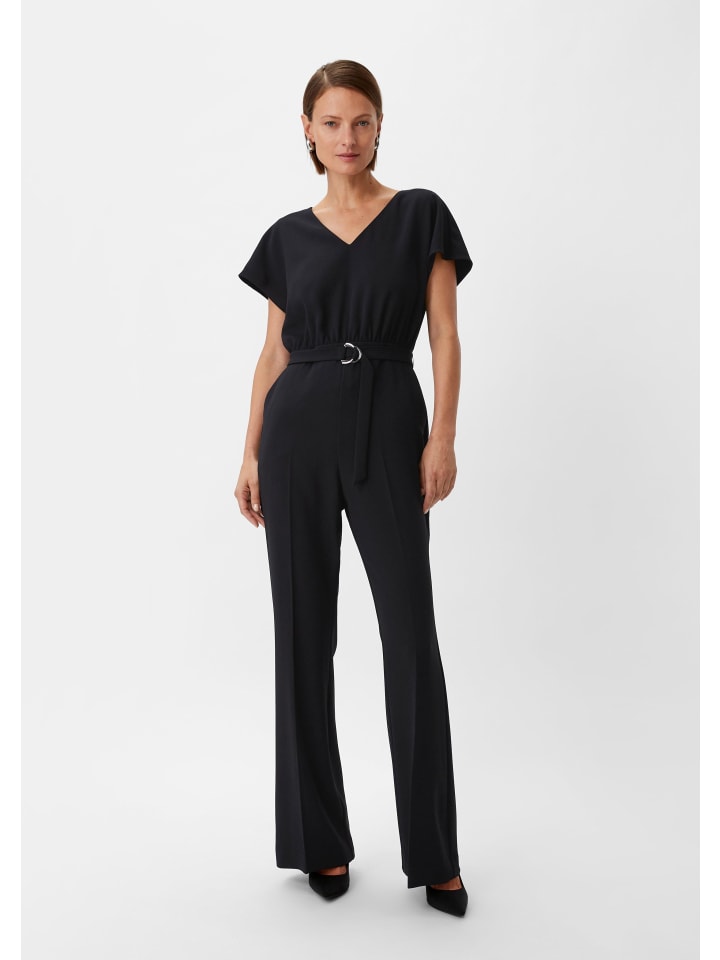 comma Overall lang in Schwarz günstig kaufen