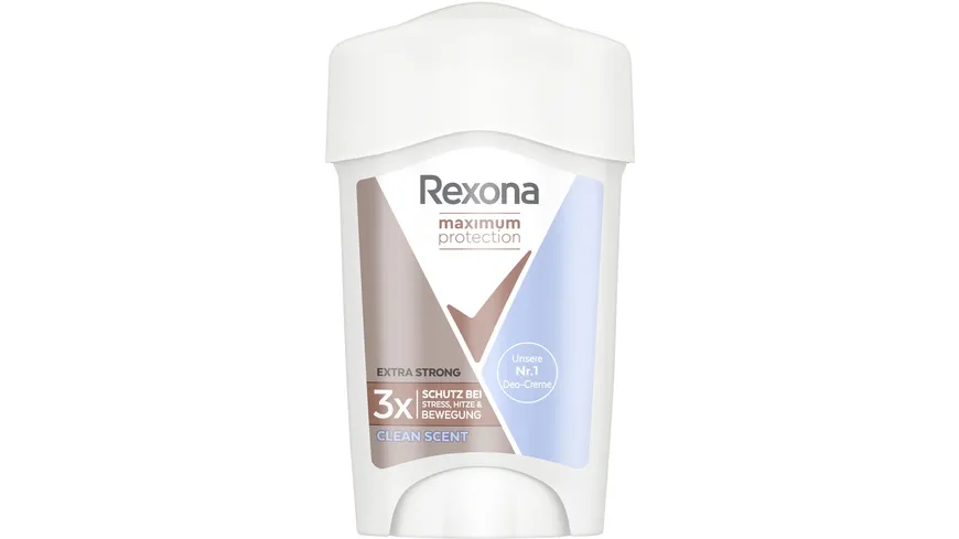 Rexona Deo Creme Deodorant Antitranspirant Maximum Protection Clean Scent 45 ml