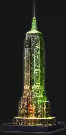 Ravensburger Empire State Building bei Nacht
