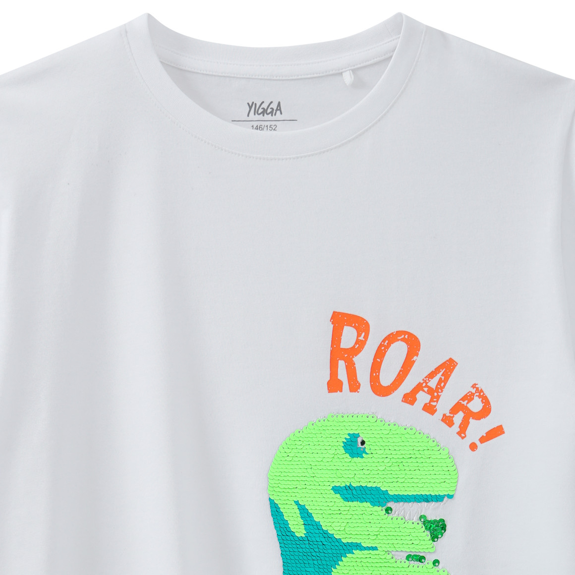 Jungen T-Shirt mit Wendepailletten
