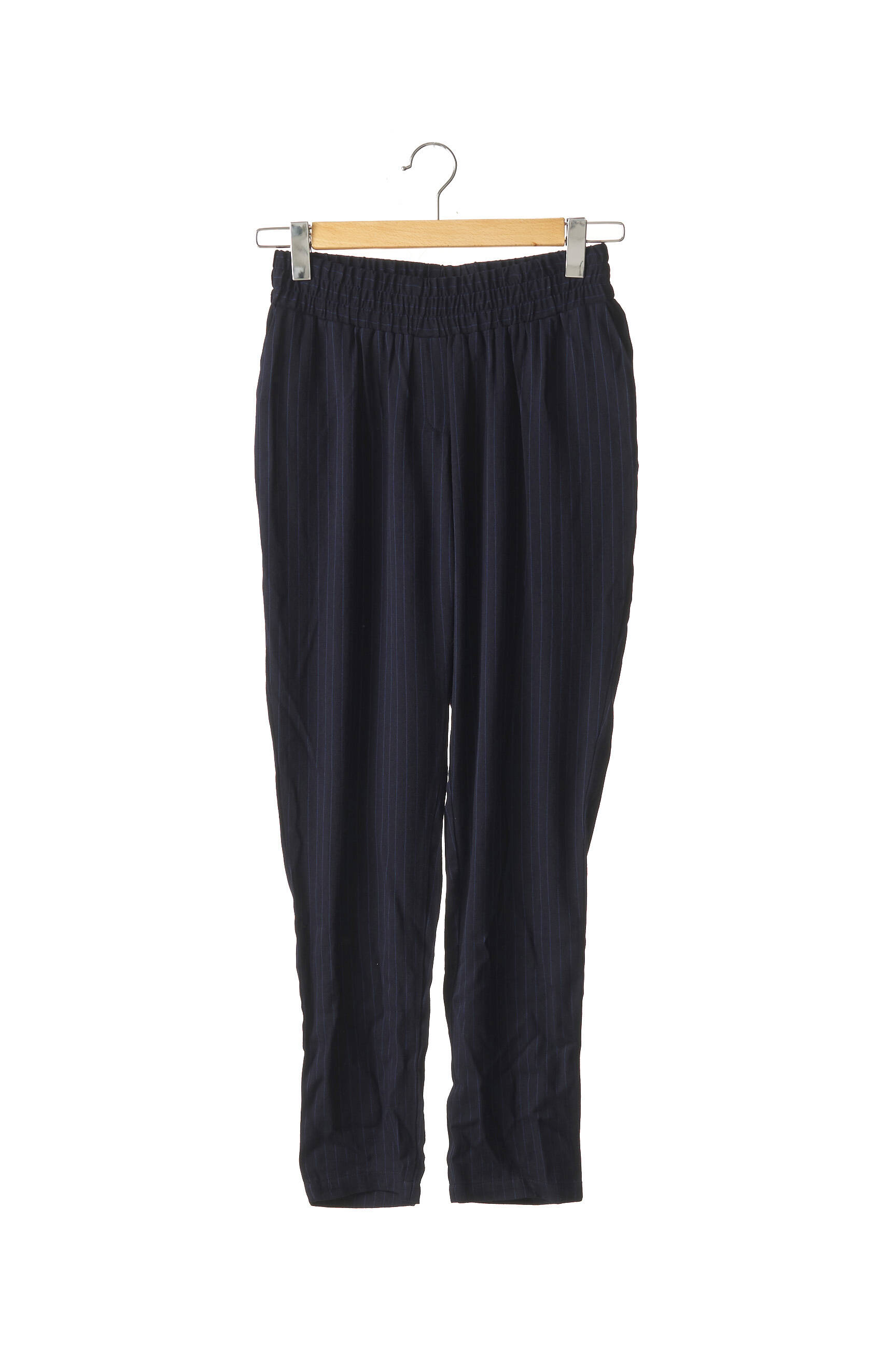 Fragile Pantalons Maternite Femme couleur bleu