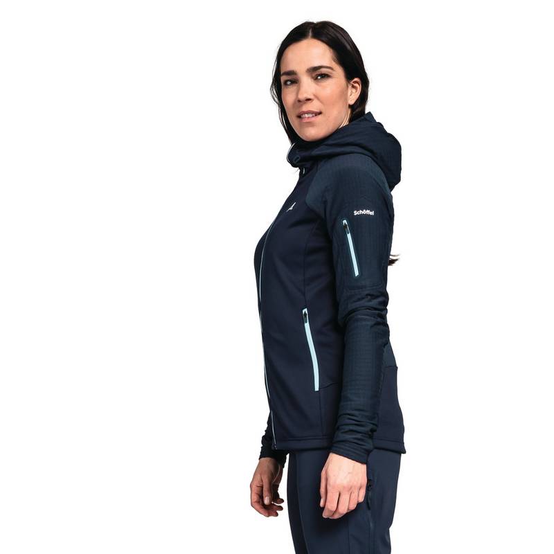 Schöffel Fleece Hoody Rotbach L Fleecejacke Damen