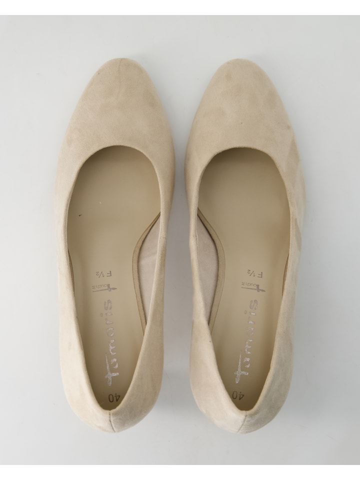 Tamaris Klassische Pumps in Beige günstig kaufen
