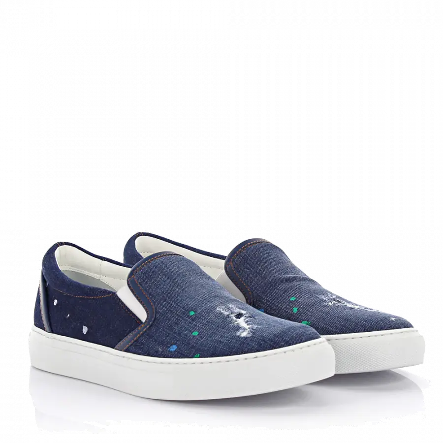 Dsquared2 - Slip Ons Denim dunkelblau - blau
