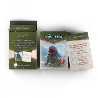 Wandering Monsters Deck: Wilderlands (EN)