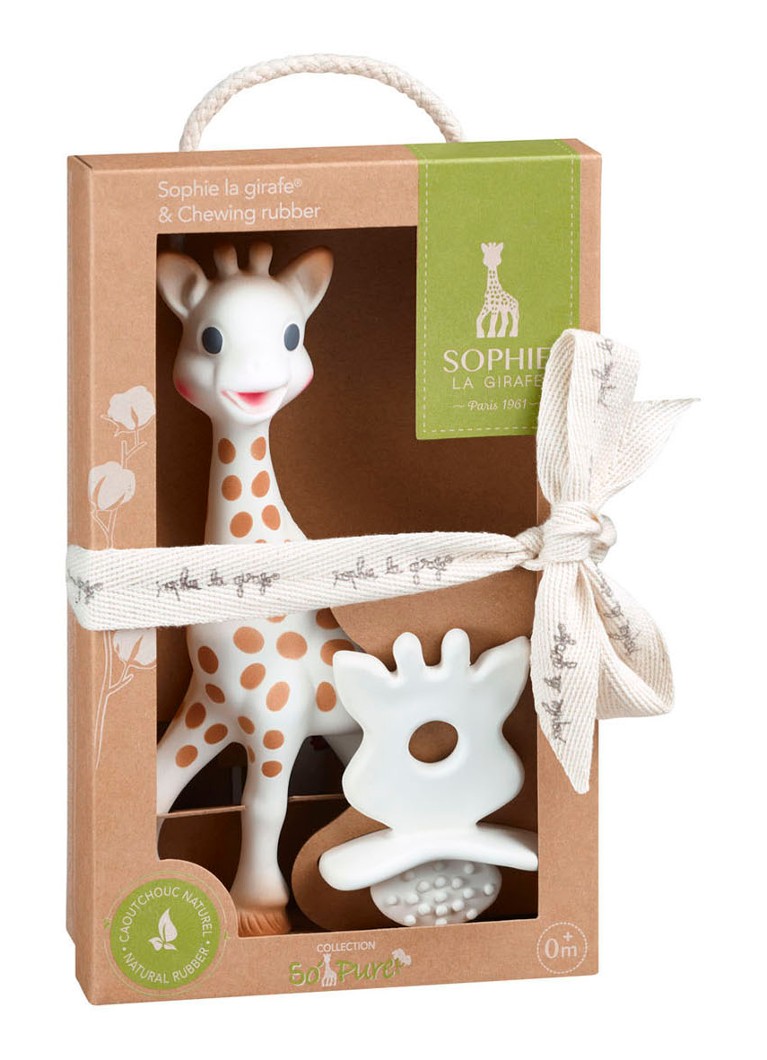 Sophie die Giraffe + So Pure Beißschnuller-Set (2er-Pack)