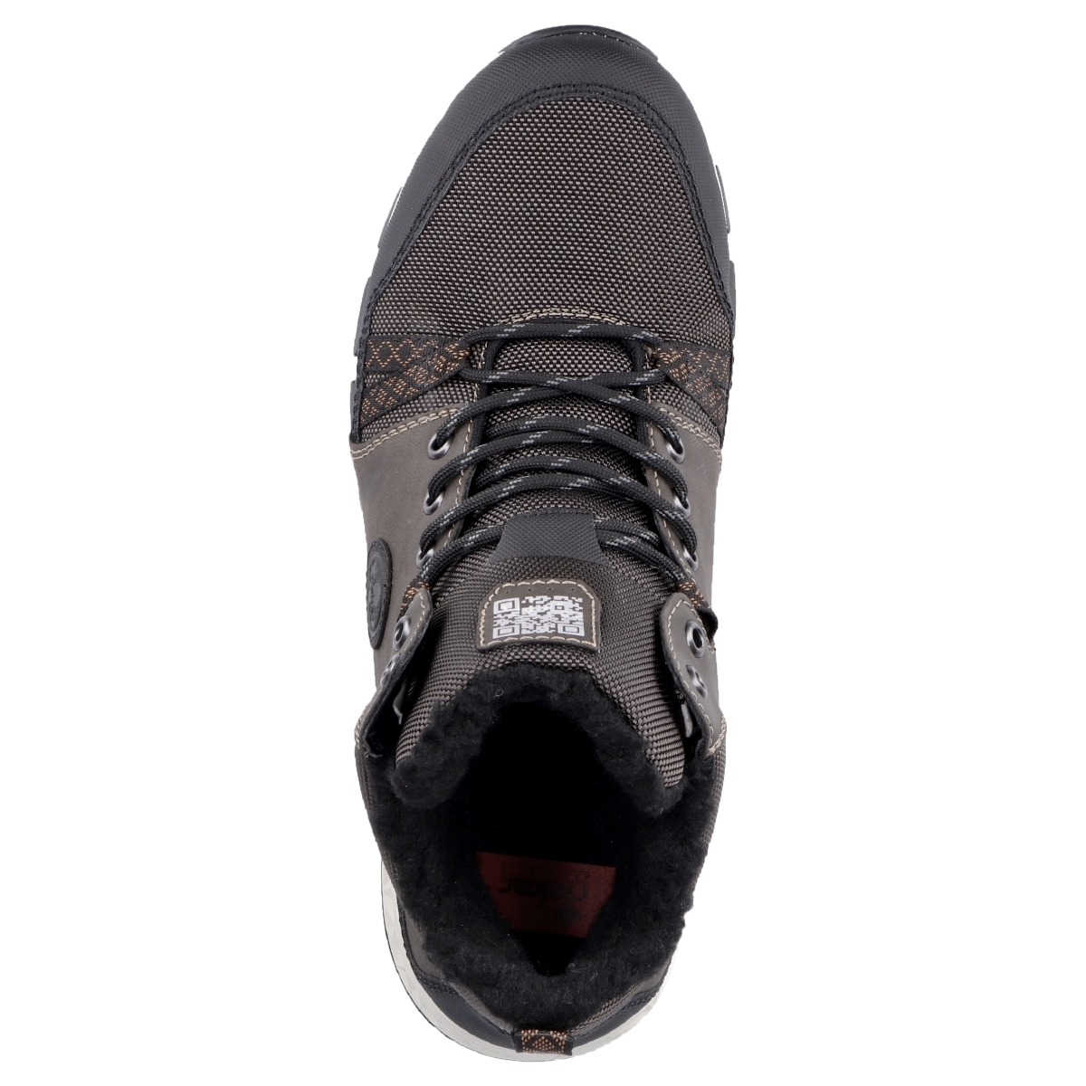 Rieker B6741 Schnürboots schwarz