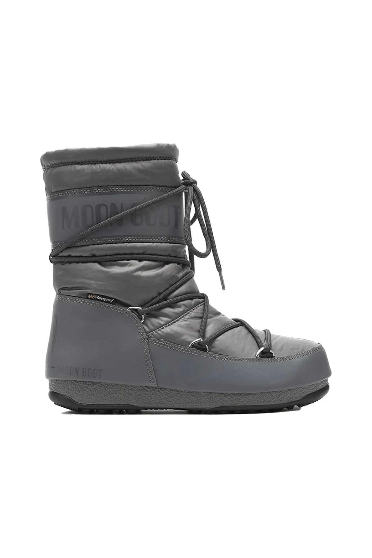 MOON BOOT  Schneestiefel - Grau - Flacher Absatz