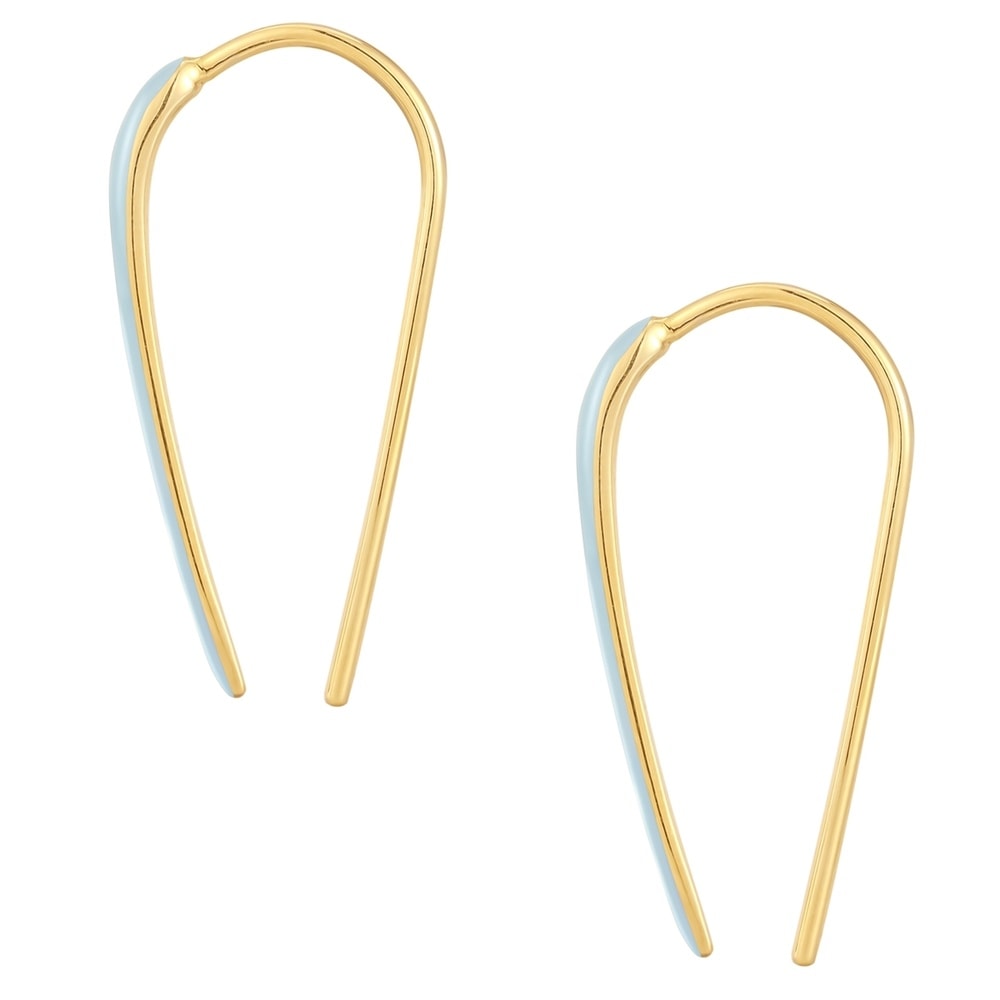 Glanzstücke München Boucles doreilles Argent sterling en Or jaune Boucles d'oreilles