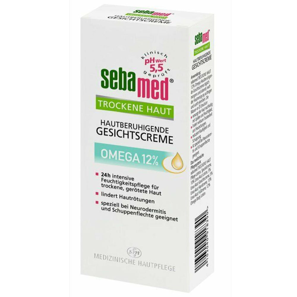 sebamed Hautberuhigende Gesichtscreme Omega 12% 50 ml