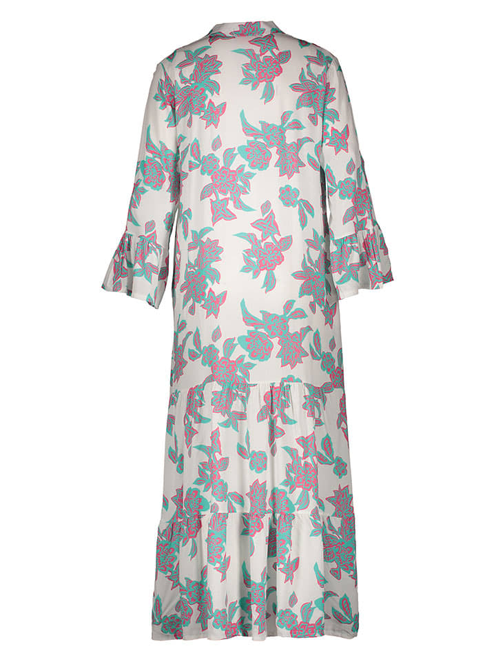 miss goodlife Kleid in Creme/ Rosa/ Türkis günstig kaufen