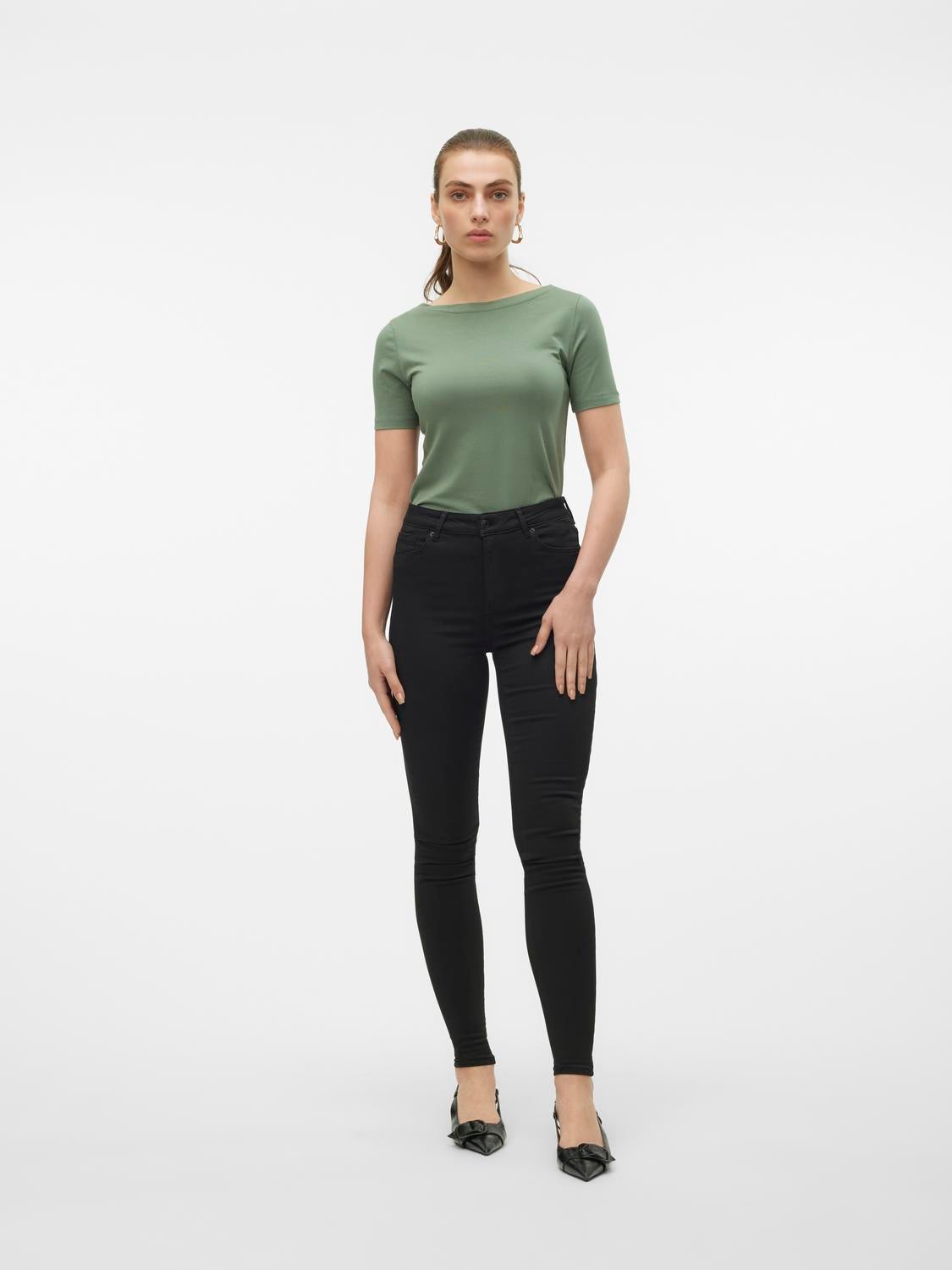 VMSEVEN Mid Rise Slim Fit Jeans
