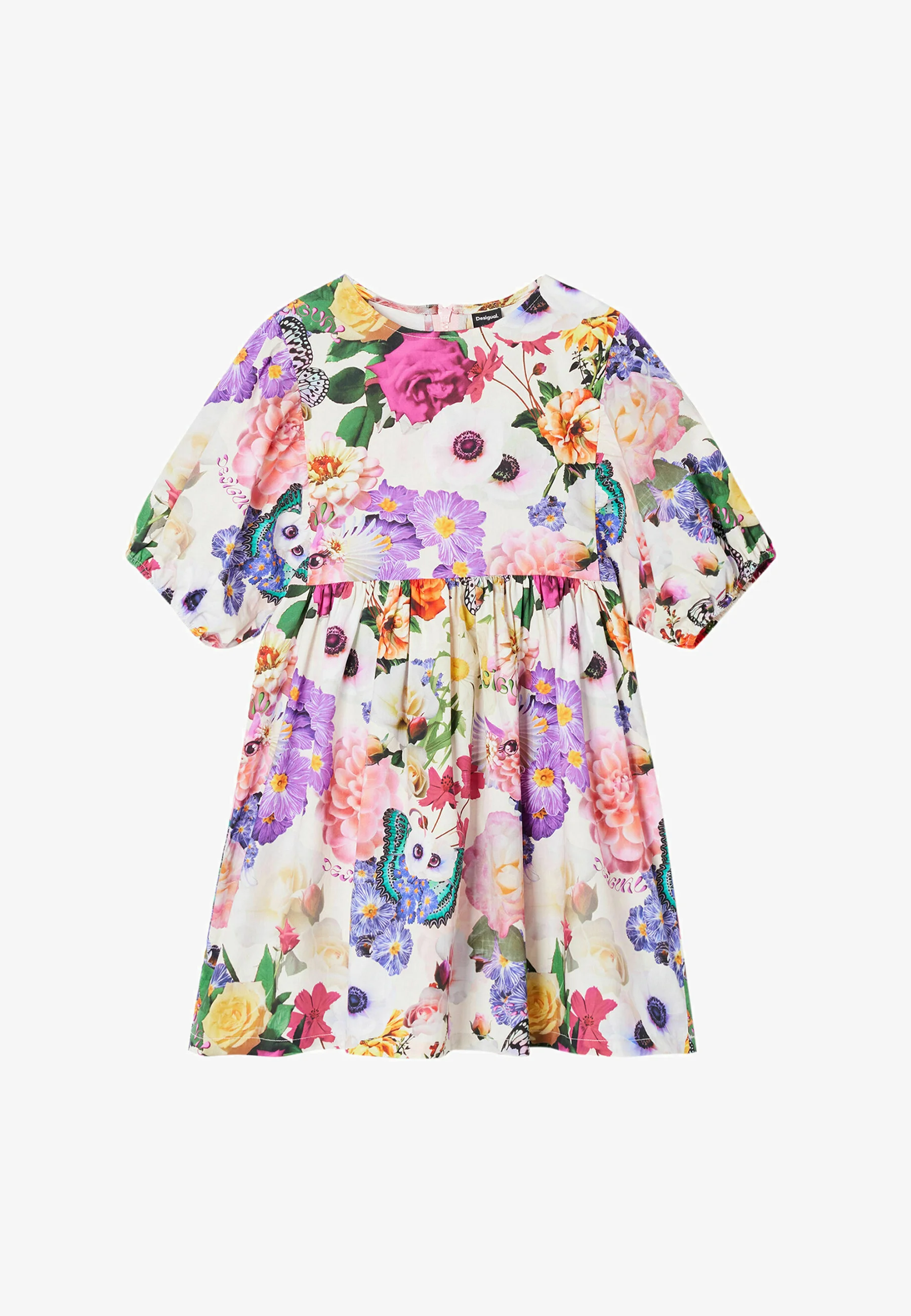 Desigual A-LINE FLORAL - Vestido de verano