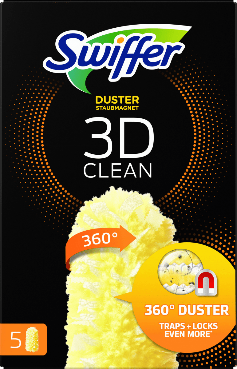 Staubwedelbezüge Staubmagnet 3D Clean Nachfüllpack, 5 St