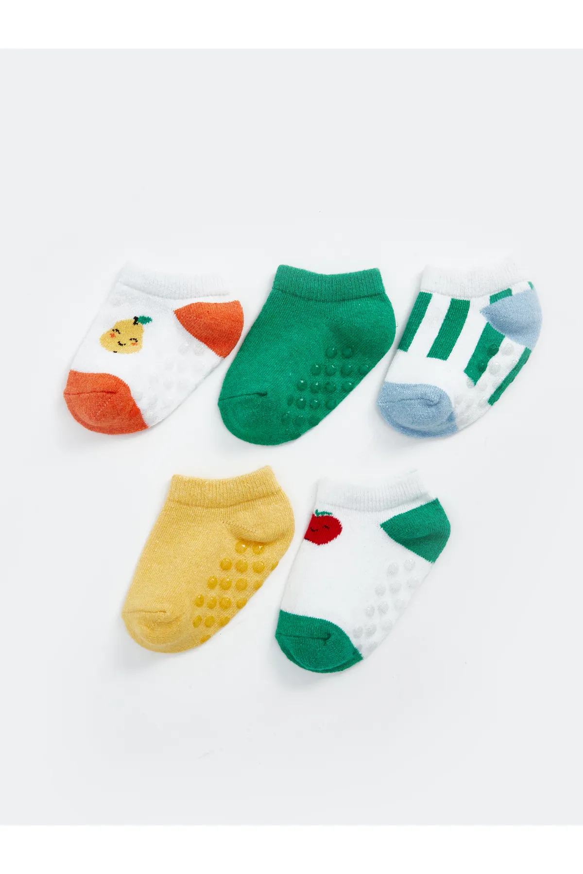 LC Waikiki  Bedruckte Baby-Booties-Socken im 5er-Pack