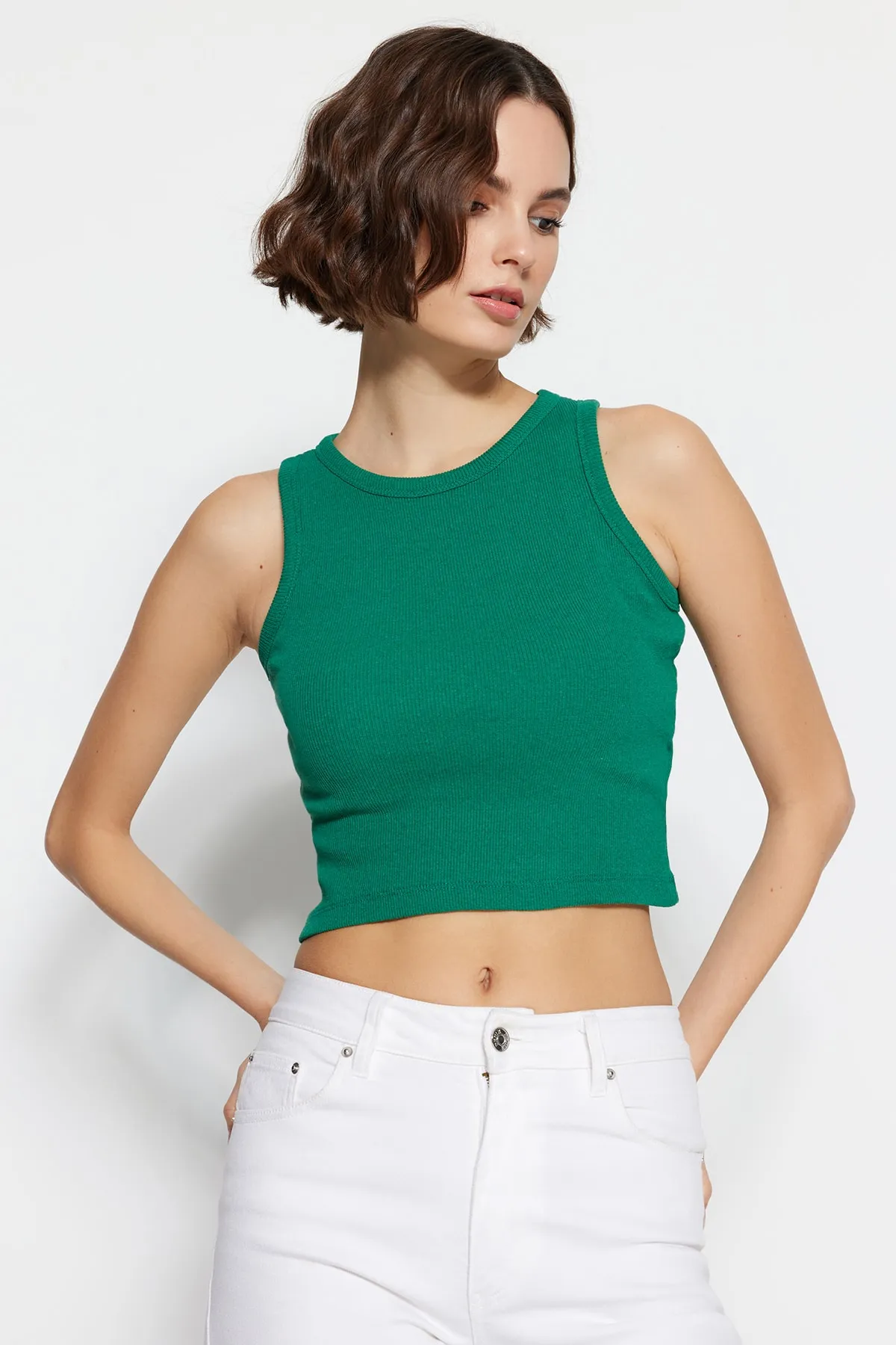 Trendyol Collection  Unterhemd - Dunkelblau - Slim Fit