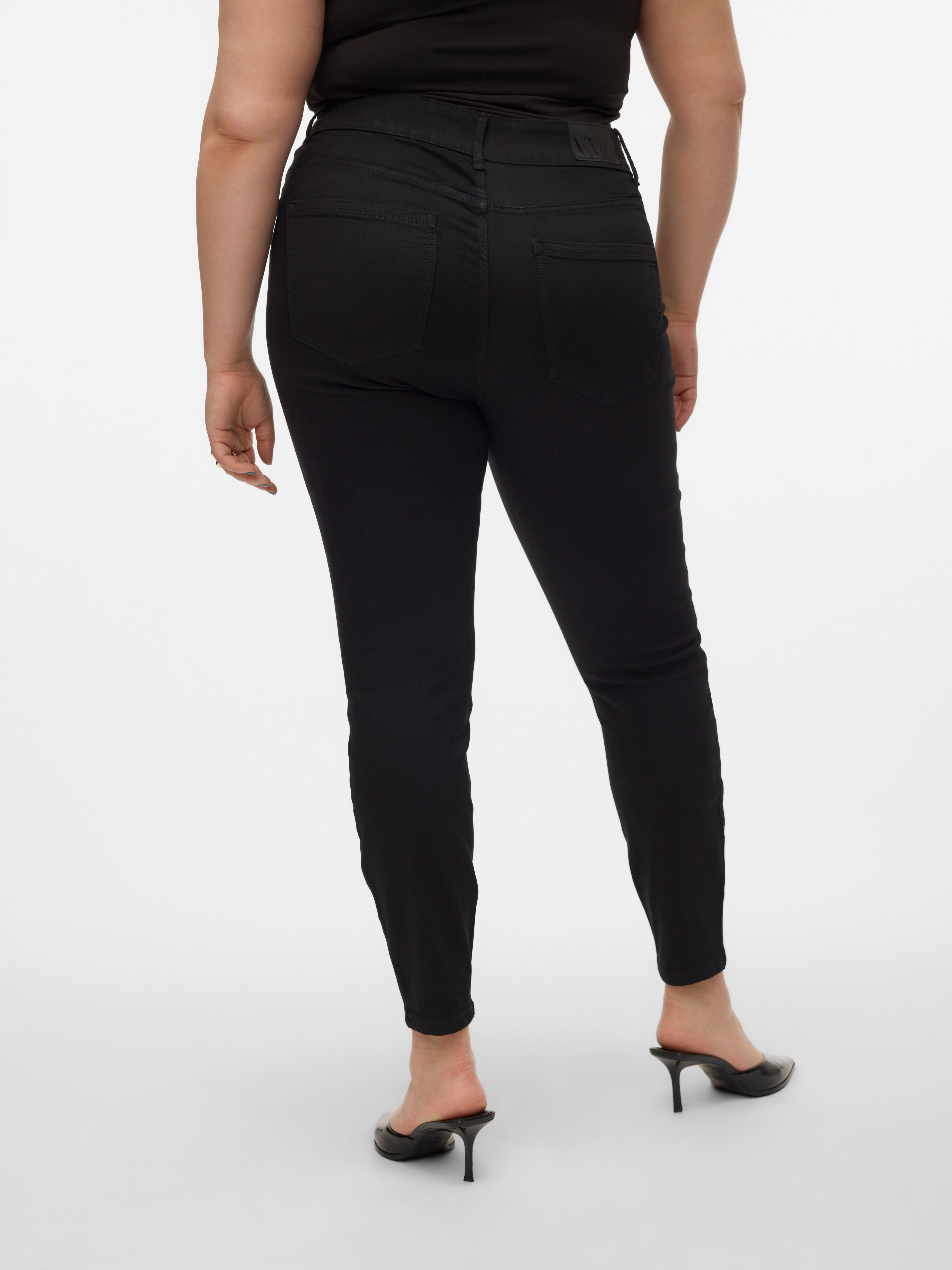 VMCSOPHIA Hohe Taille Slim Fit Jeans