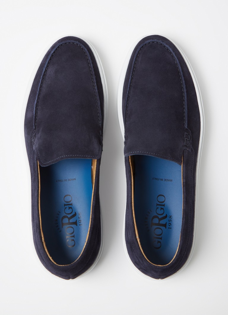 Giorgio Clean Cup -slip-on-kengät mokkanahkaa