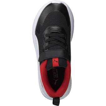 PUMA Evolve Run Mesh Velcro Sneaker in schwarz