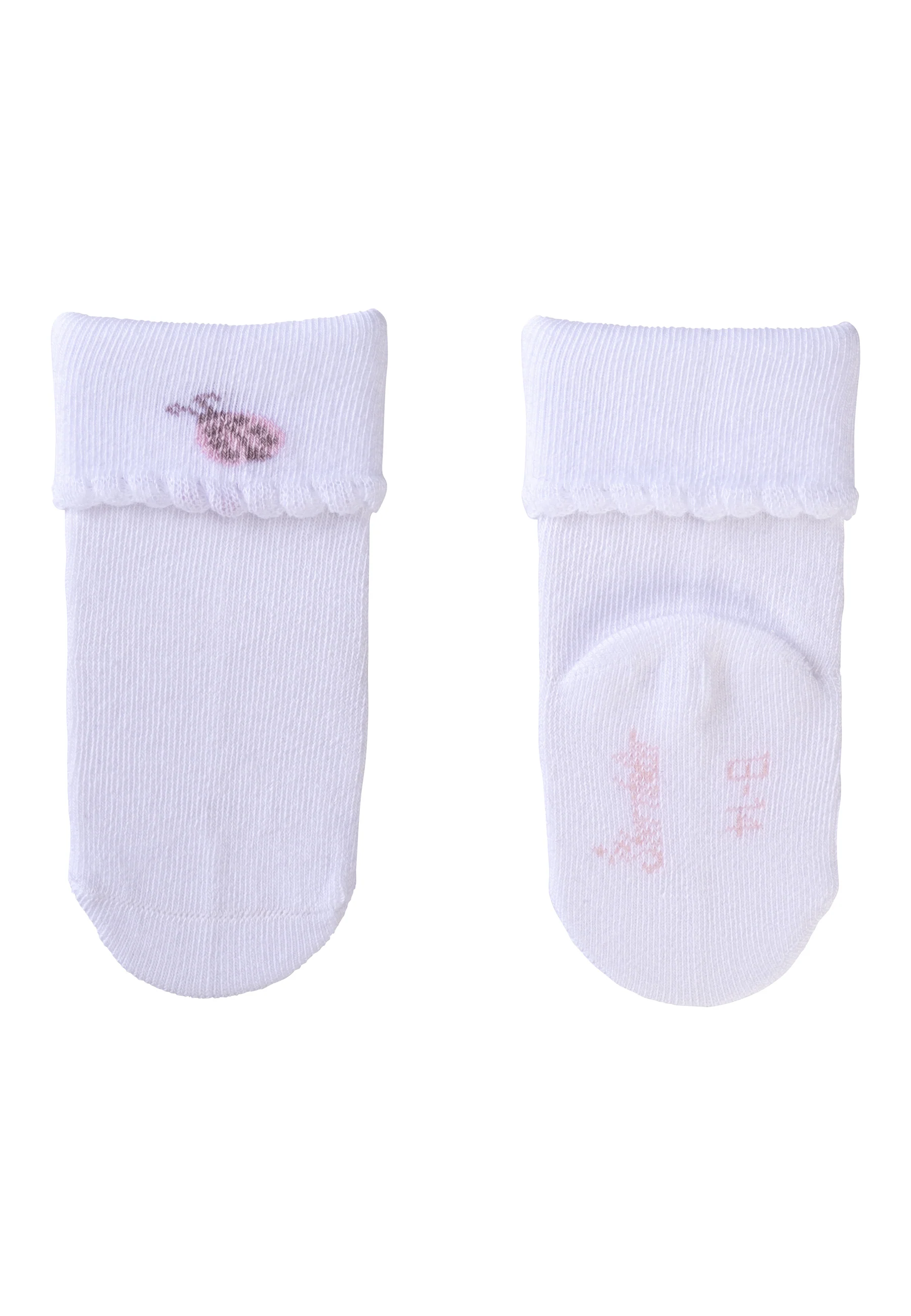Socken im 3er Pack mit Motiv Maus in versch. Farben