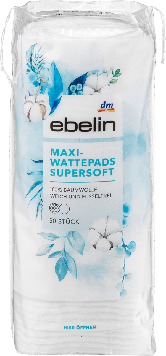 Wattepads Maxi supersoft, 50 St