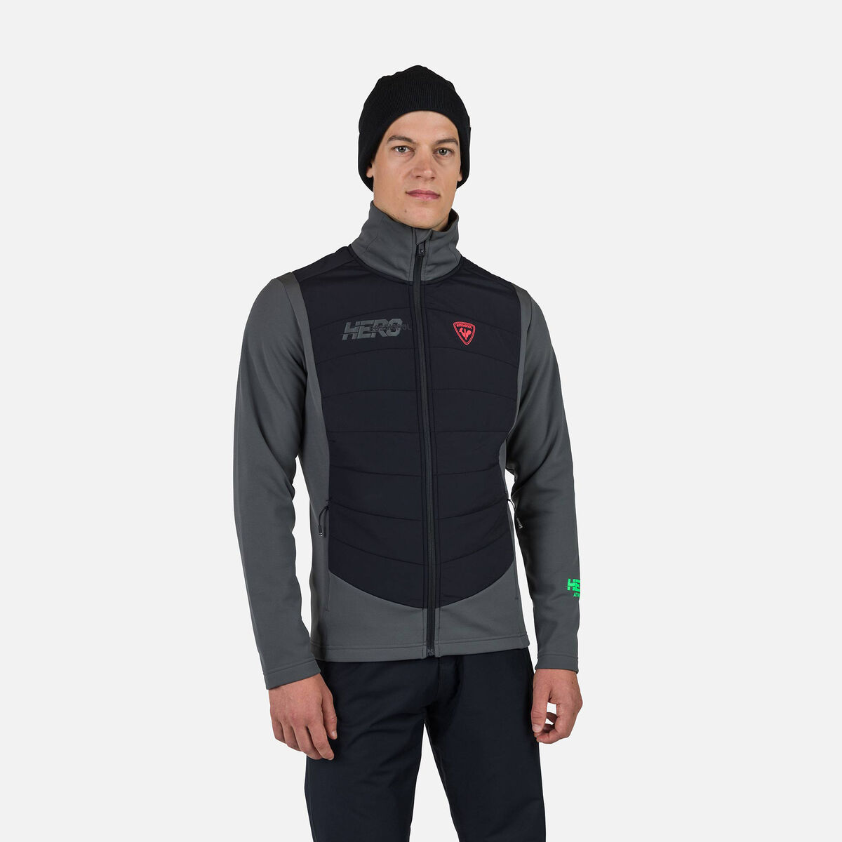 Herrenjacke mit durchgehendem Reißverschluss Hero Classique Hybrid