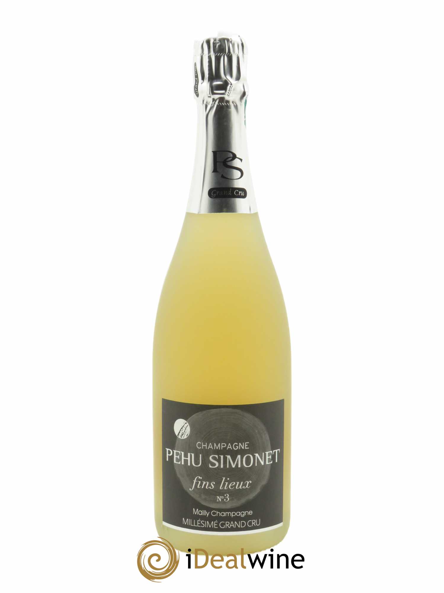 Fins lieux n°3 Les Poules Grand Cru Extra Brut Pehu Simonet  2012 - Lot de 1 Bouteille