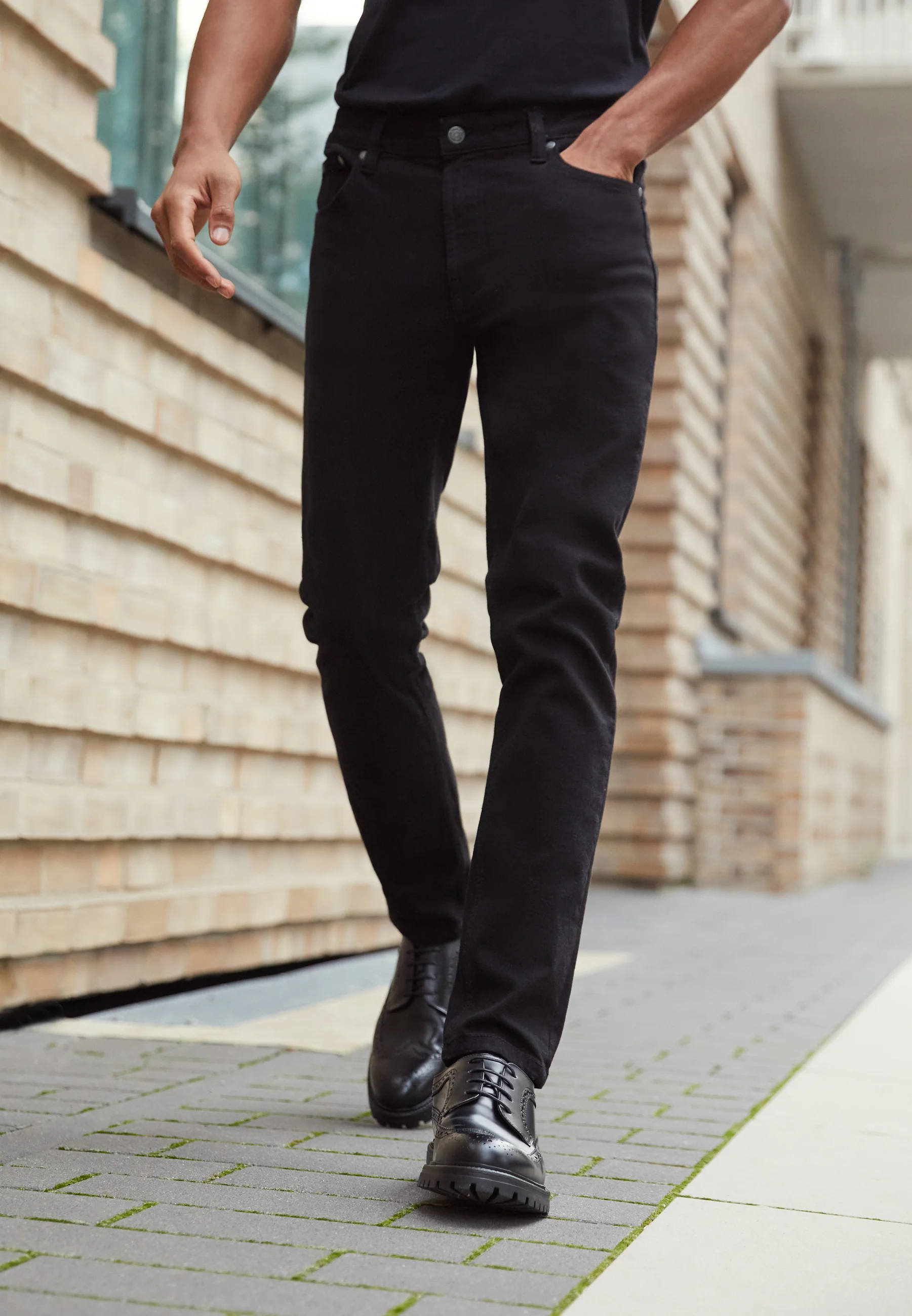 Proyecto Denim MR RED - Vaqueros ajustados - negro