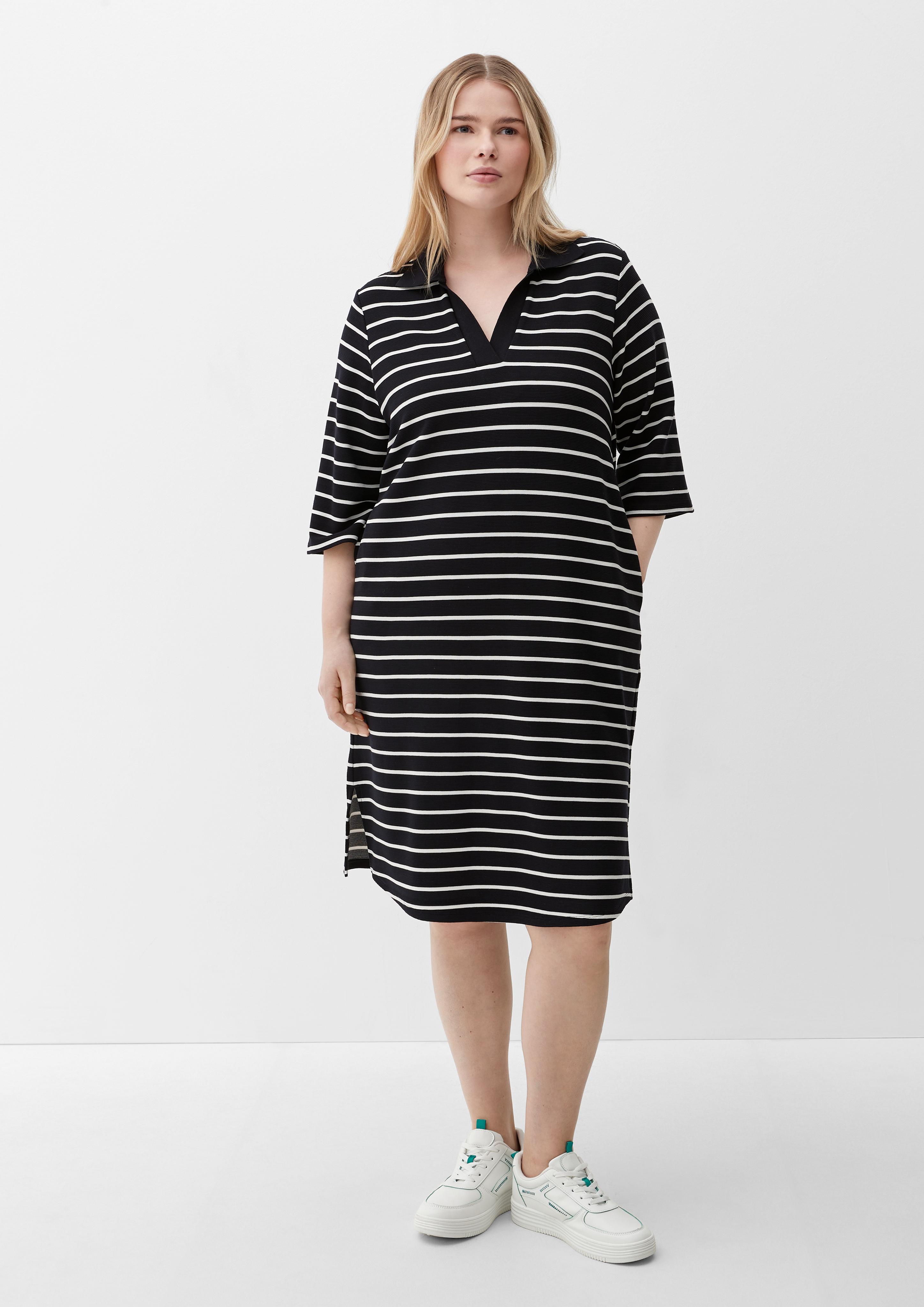 Kleid mit Rippstruktur  2128619-59G2
