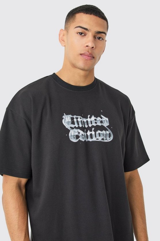 Oversize T-Shirt mit Limited Edition Print