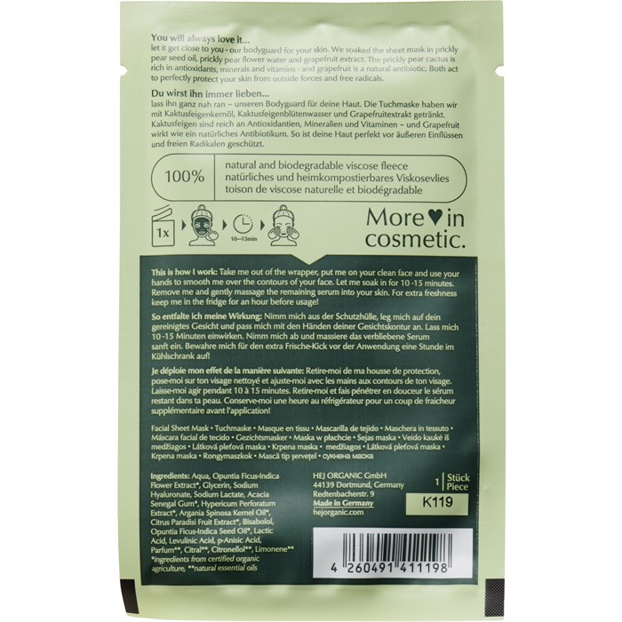 Antioxidant Sheet Mask