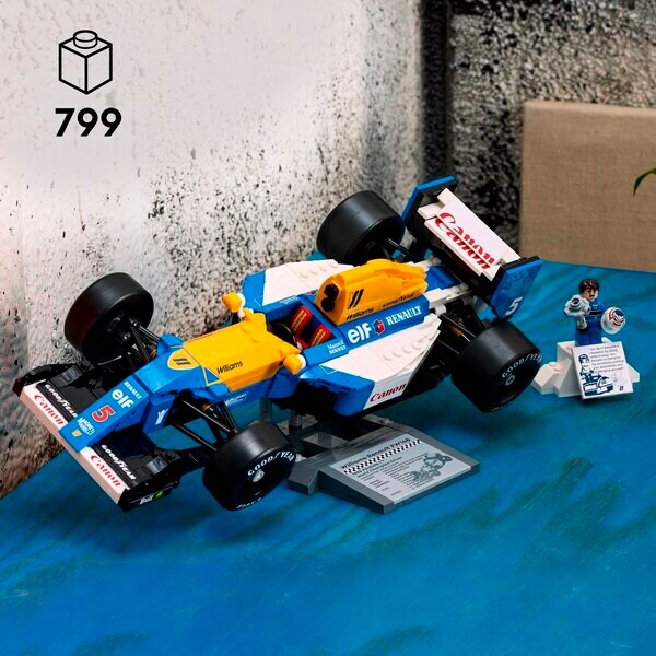 LEGO Icons 10353 Williams Racing FW14B and Nigel Mansell