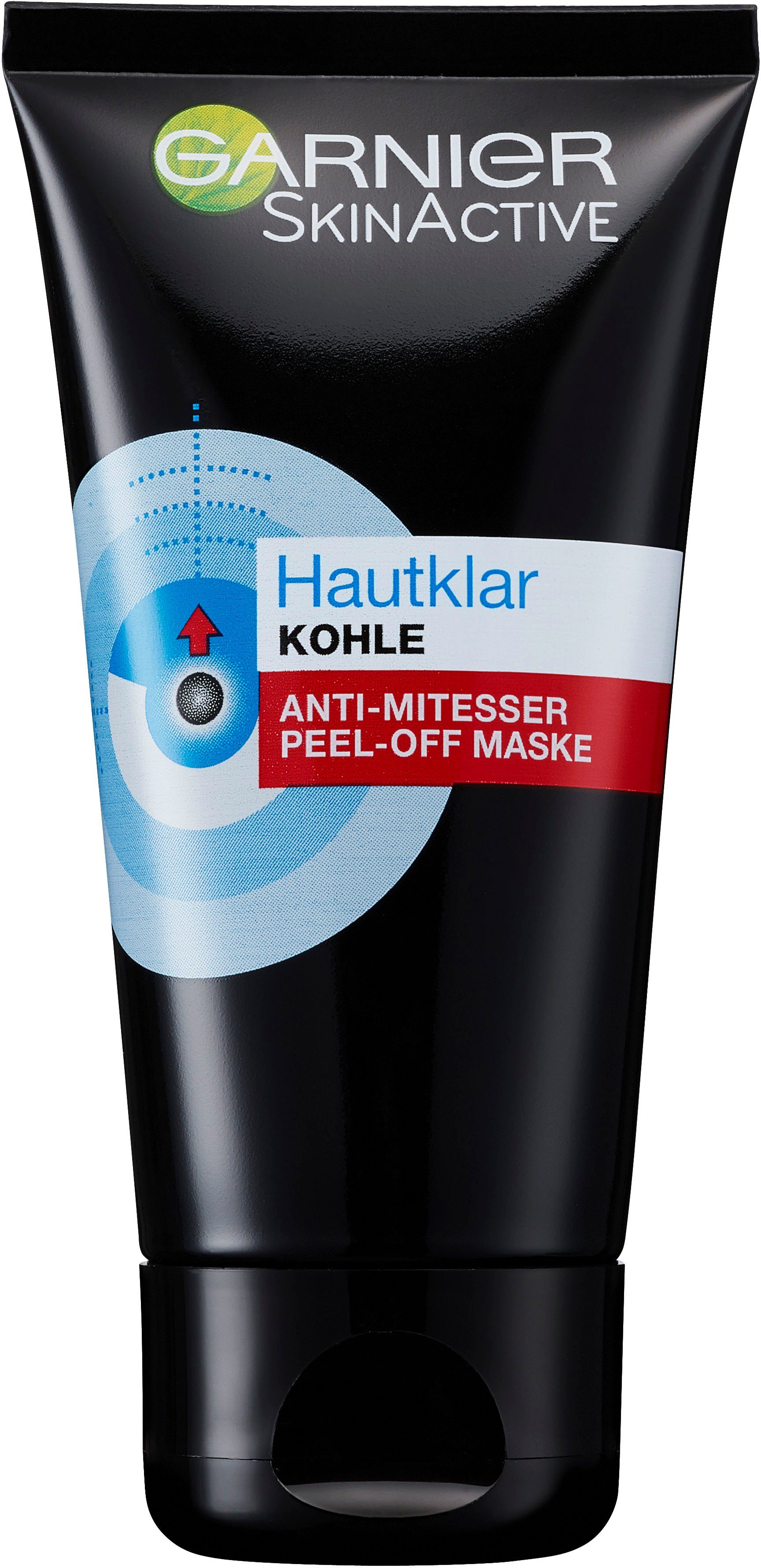 GARNIER Gesichtsmaske Garnier Hautklar Kohle Peel Off