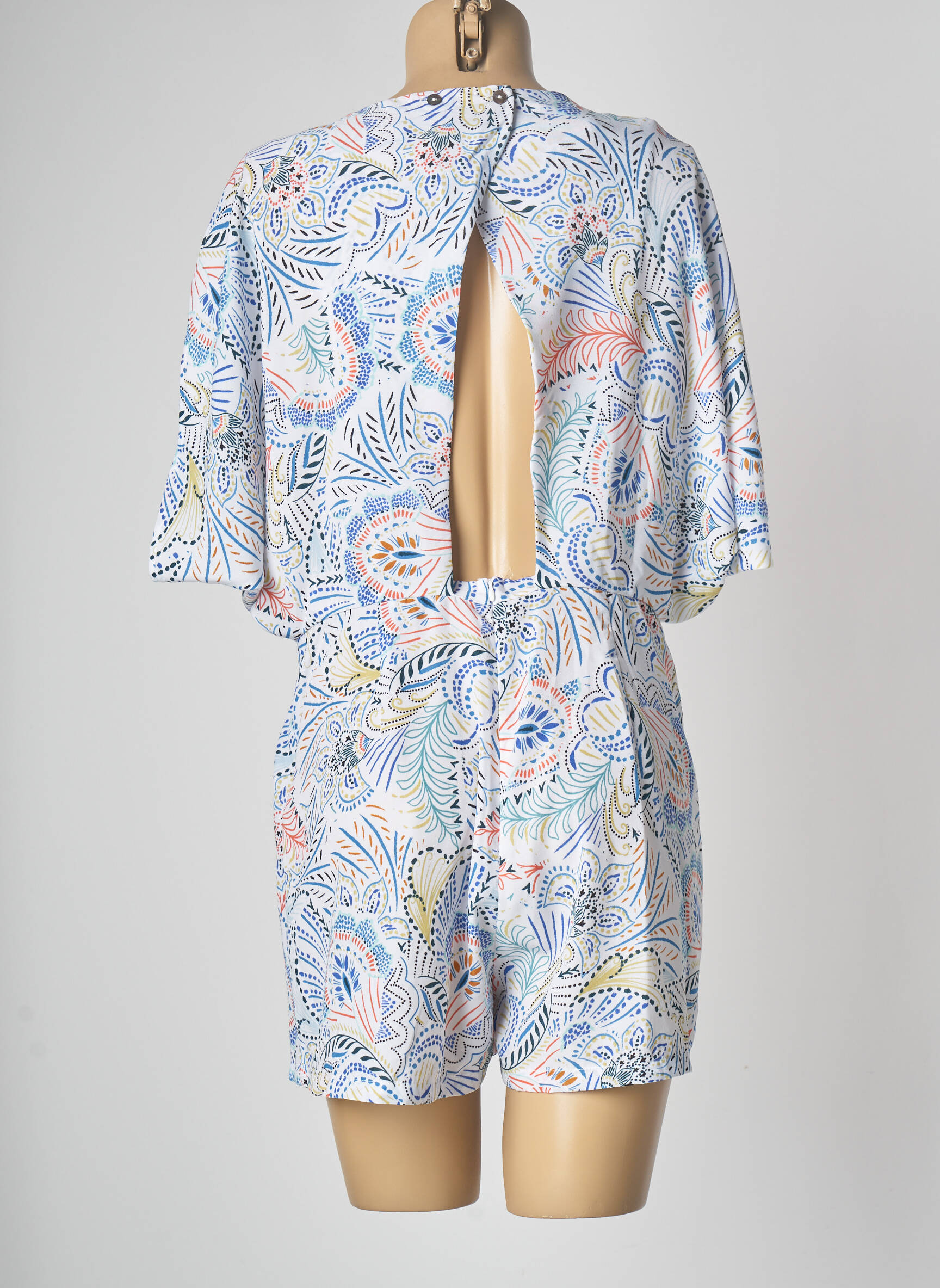 Molly Bracken Combi Shorts Femme couleur bleu