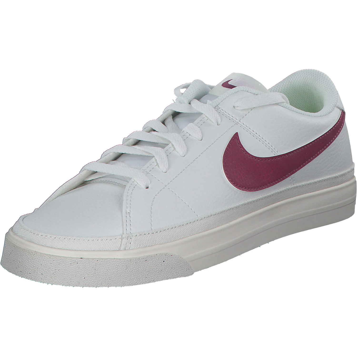 Nike Court Legacy DH3161, Sneakers Low, Damen, white/rosewood/sail pearl pink
