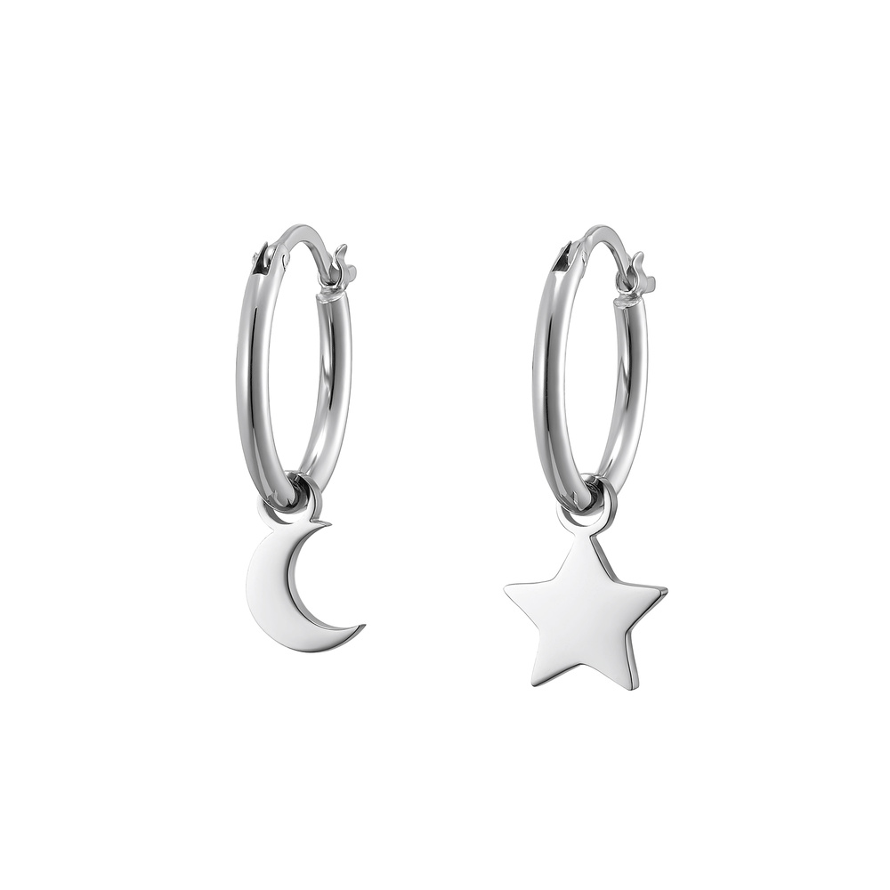 Heideman Boucles d'oreilles Lune & Étoile Boucles d'oreilles