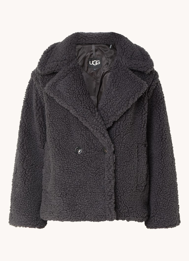 UGG Gertrude teddy jacket with side pockets