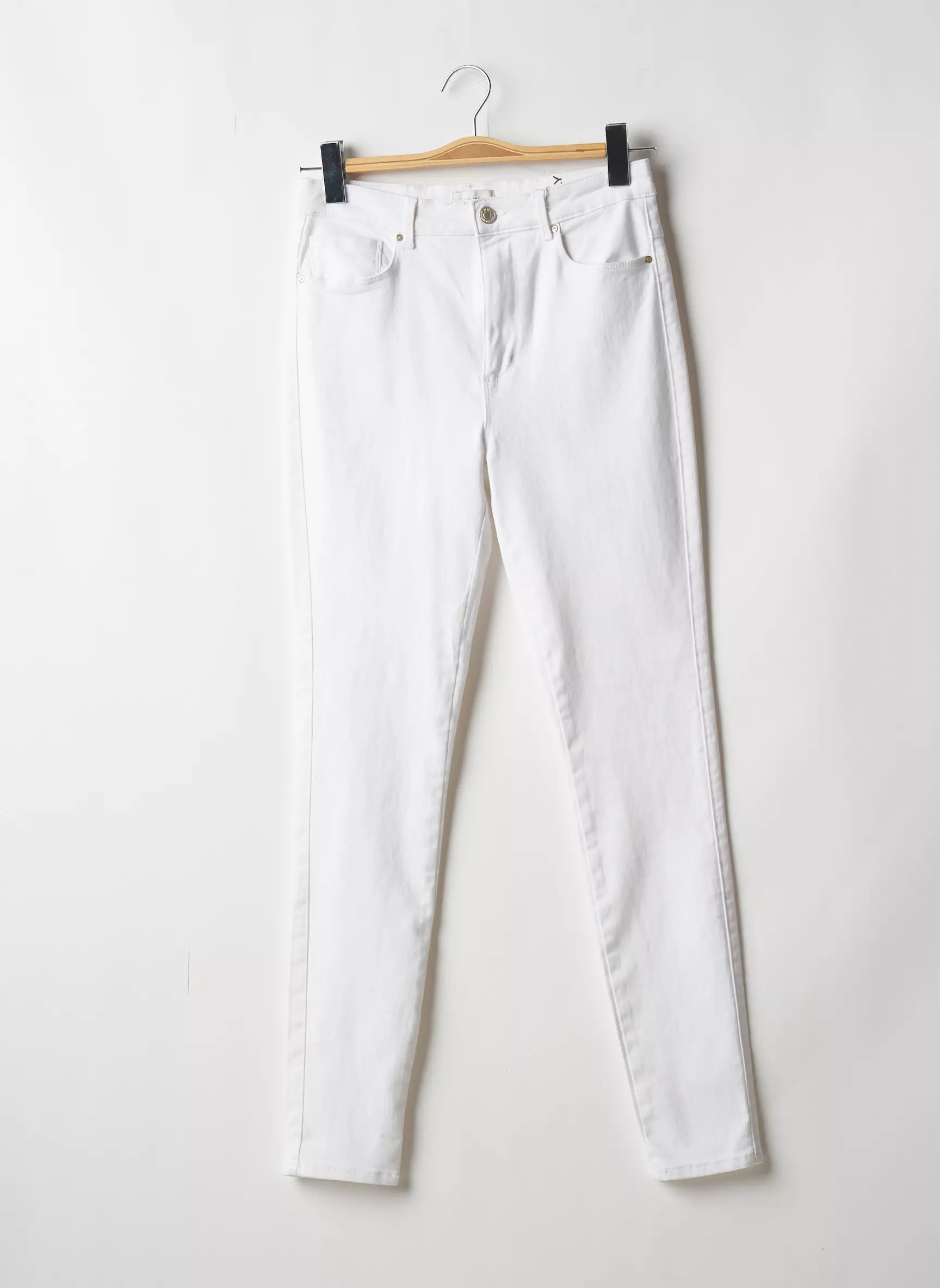 Only Jeans Skinny Femme couleur blanc